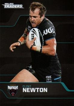 2013 ESP Traders #115 Clint Newton Front